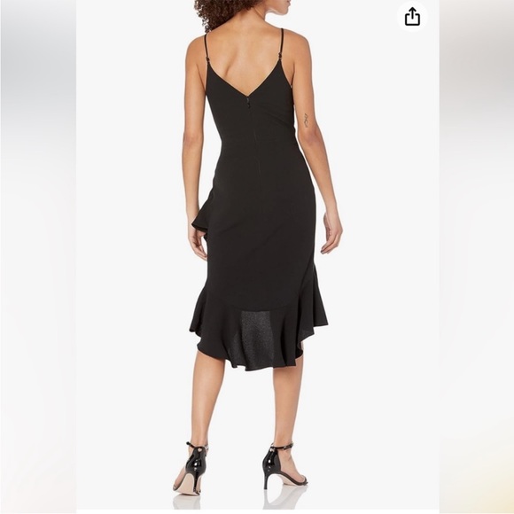 🆕NWT BHLDN Connelly Dress - Dress The Population | Wendy Ruffled Hem Dress - Picture 4 of 11